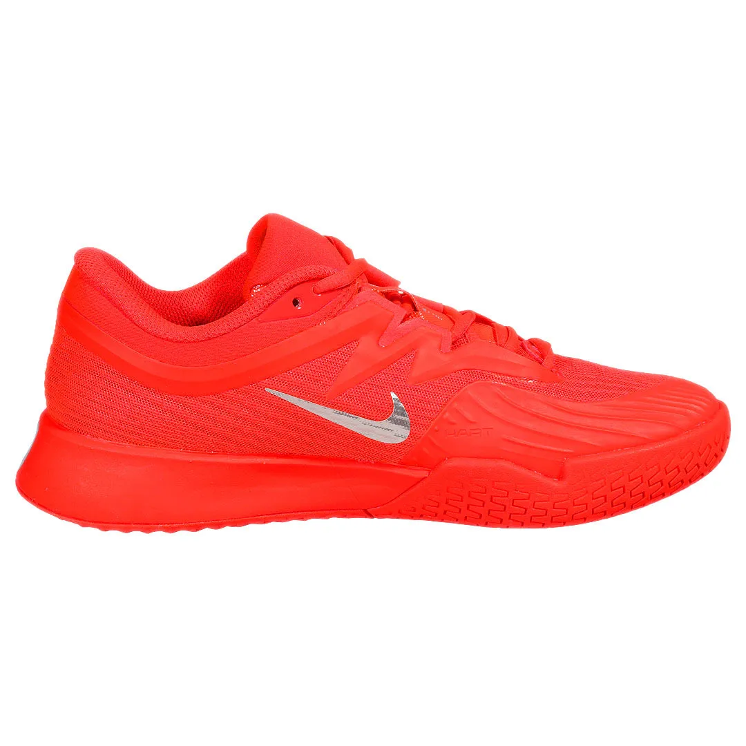 Nike Women's Air Zoom Vapor Pro 3 - Premium - Bright Crimson/Metallic Silver Water Resistant Barrier