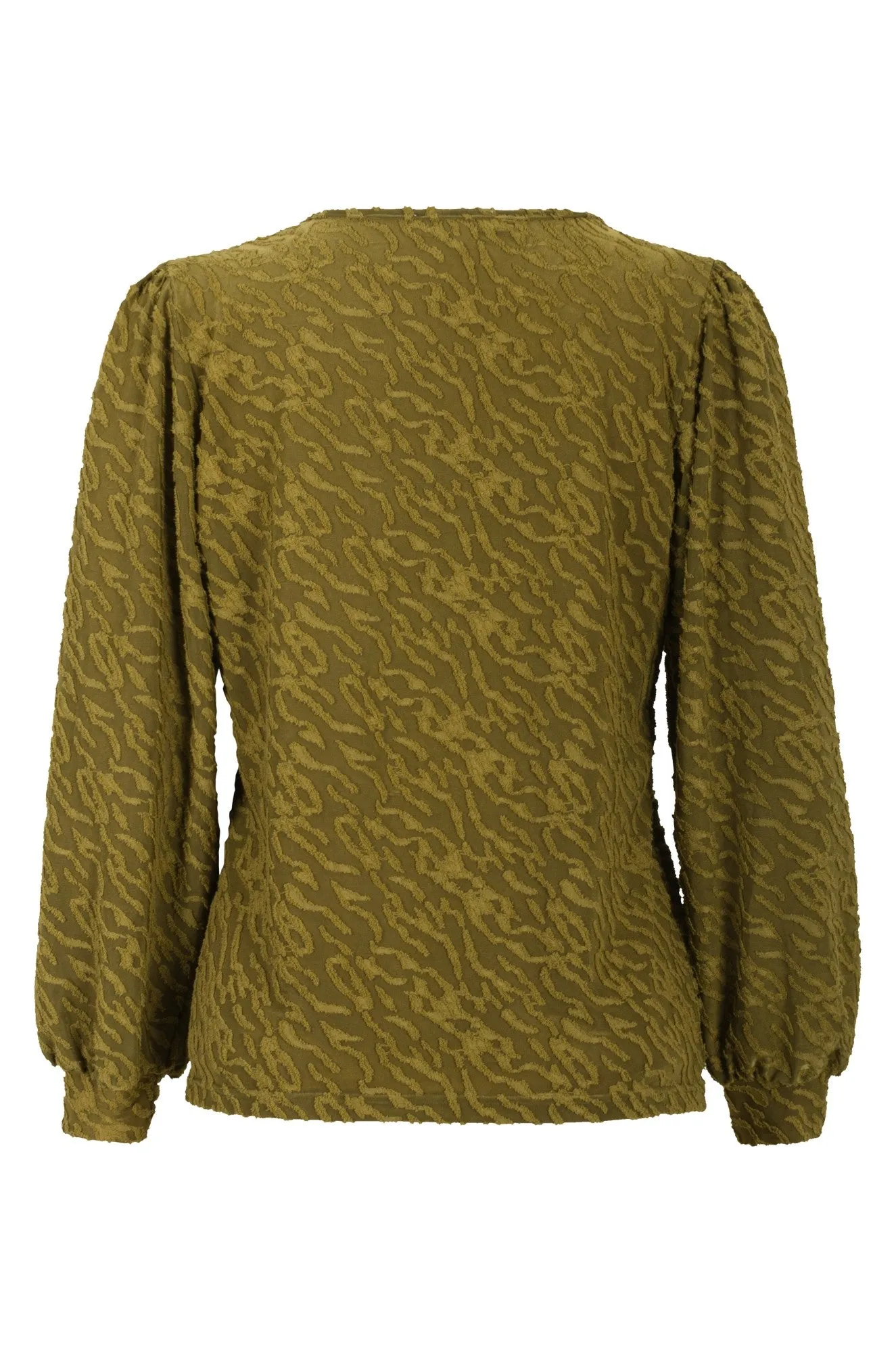 Breezy Fit Spring Glow Top | OLIVE | 0031B1