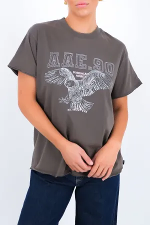 Eclipse Relaxed Tee Charcoal Timeless Must-Have