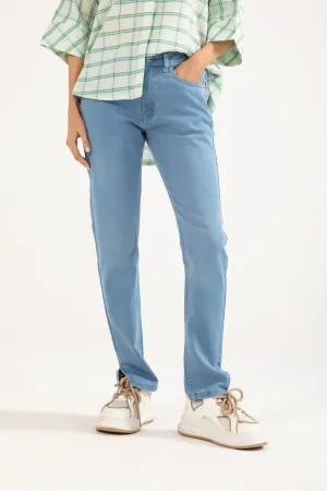 SKINNY FIT DENIM Structured Hemline Heat Control