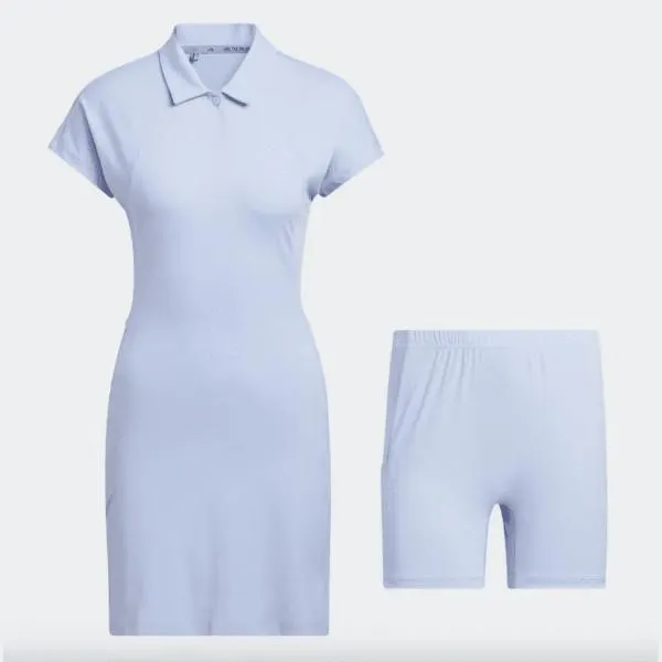 Adidas Go-To Golf Dress - Blue Curve-Enhancing Cozy Design