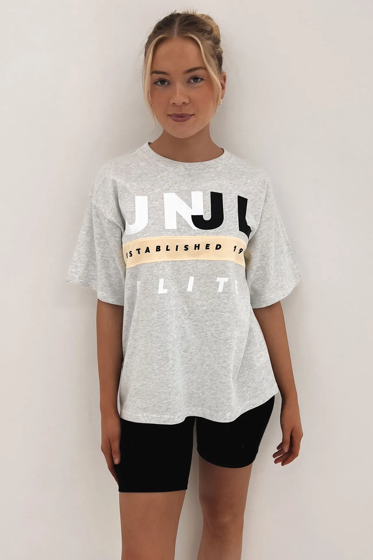 Sporty Style Landon Tee Snow Marle
