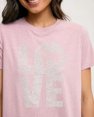 Ladies TriBlend All Love Shortsleeve Tee Relaxed Layers soft fit