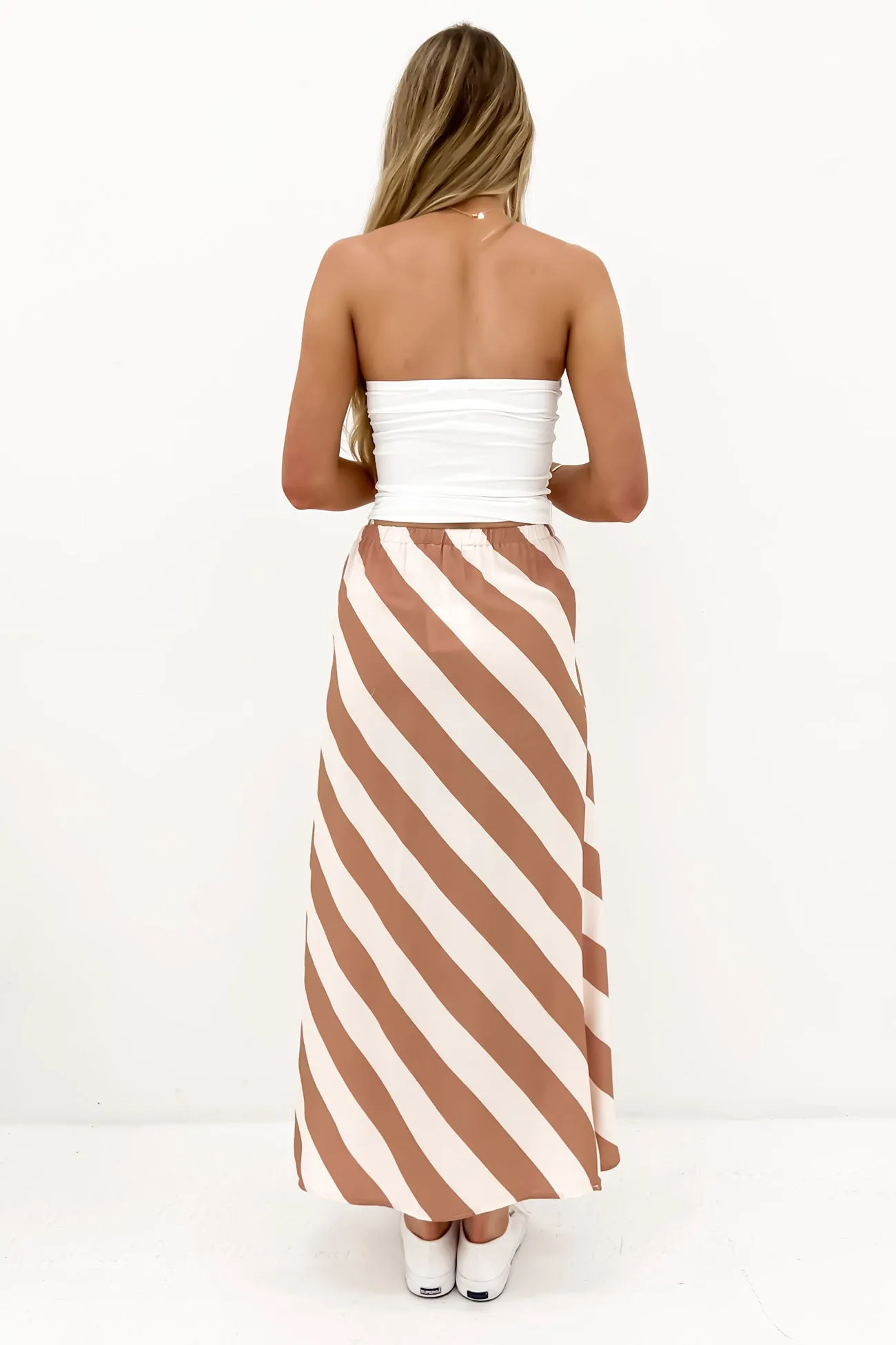 Soren Maxi Skirt Brown Street Vibe