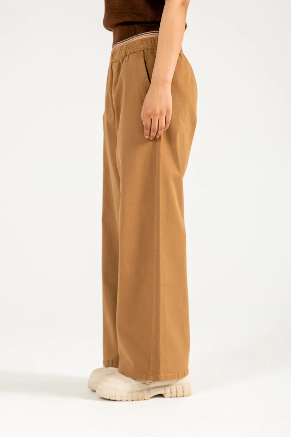 ELASTICATED CULOTTES Stylish Wear Sleek lines