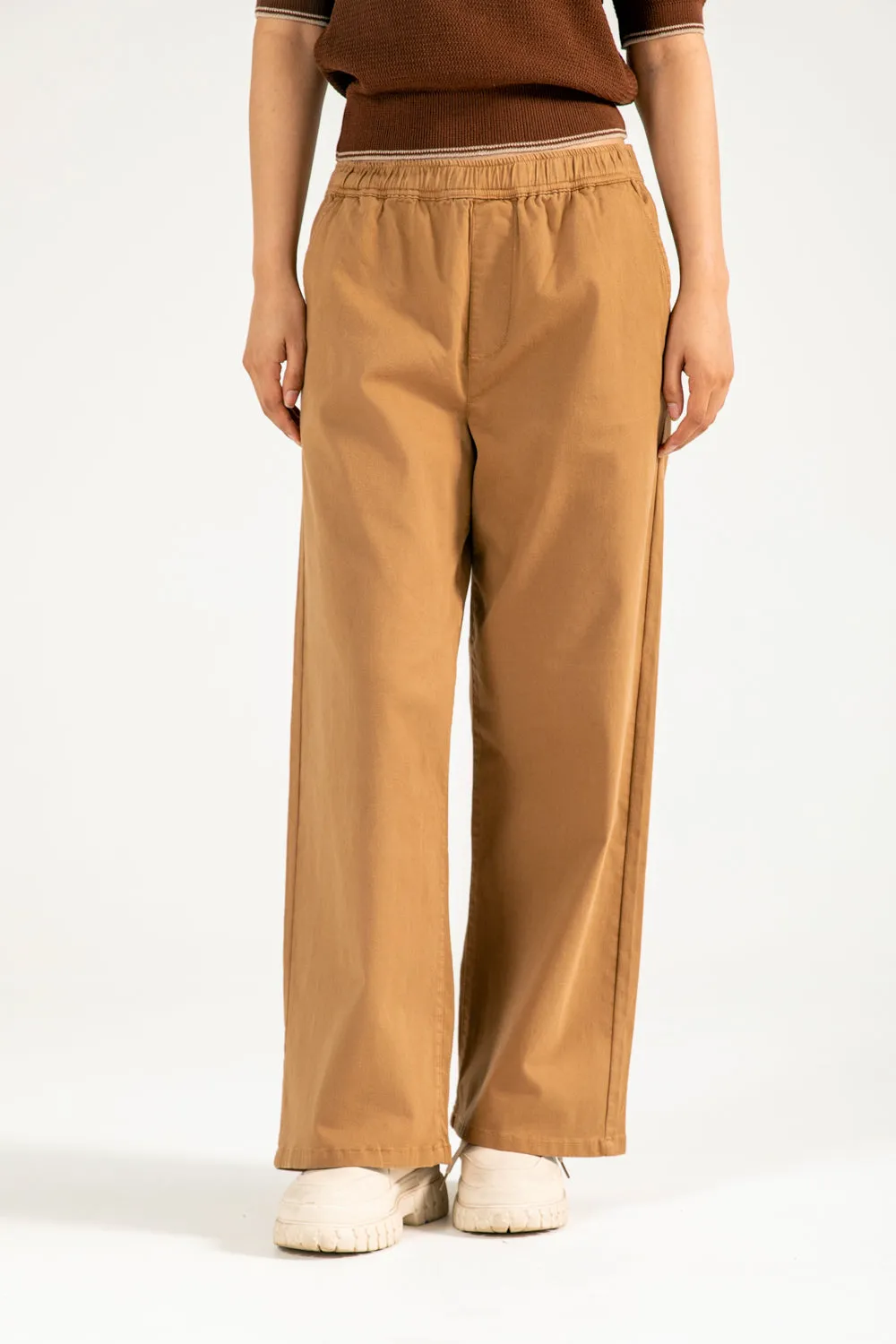 LightweightDesign Non Iron Technology ELASTICATED CULOTTES