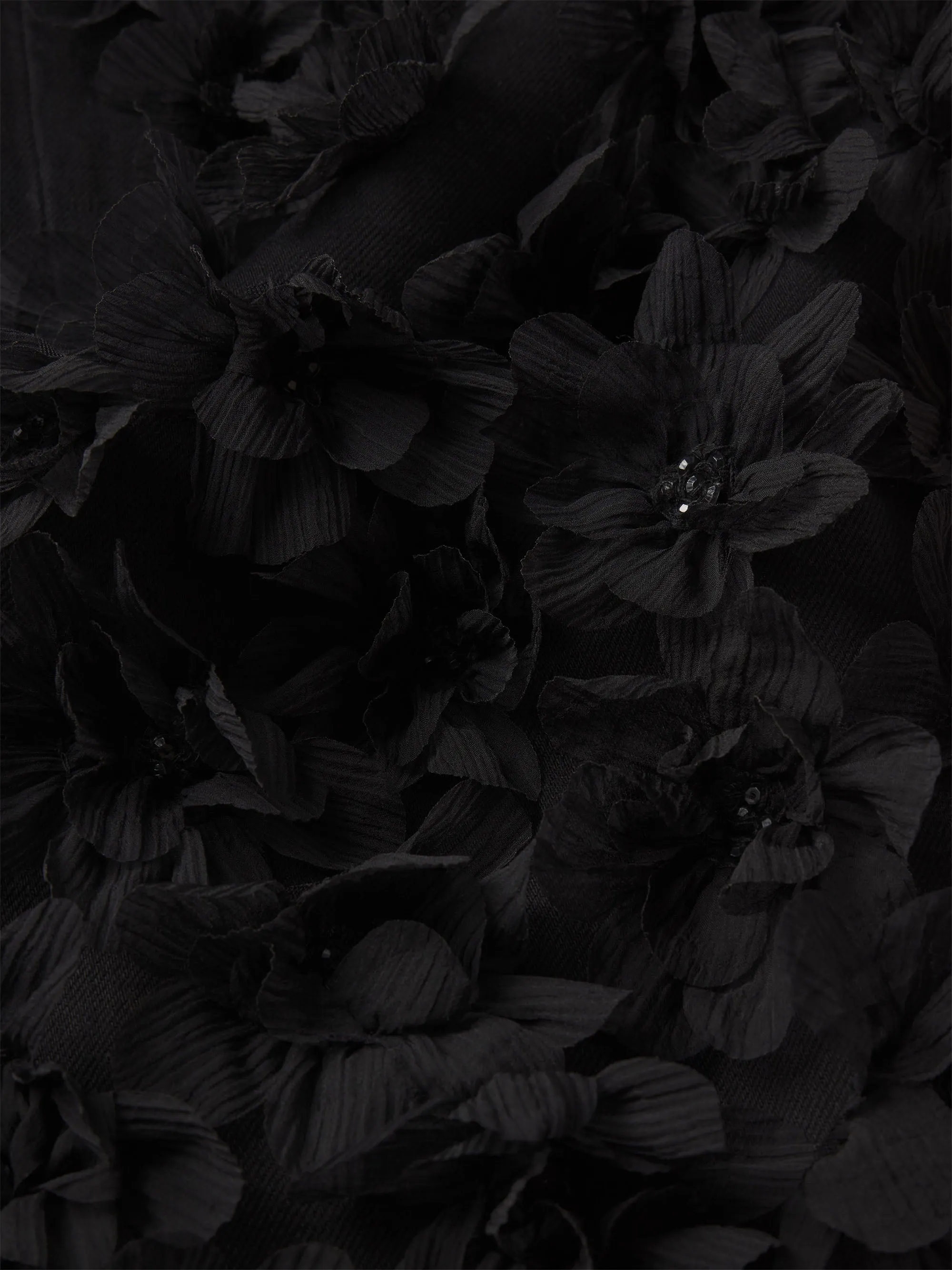 The Embellished Candle -- Black Trendy Vibe Layering Piece