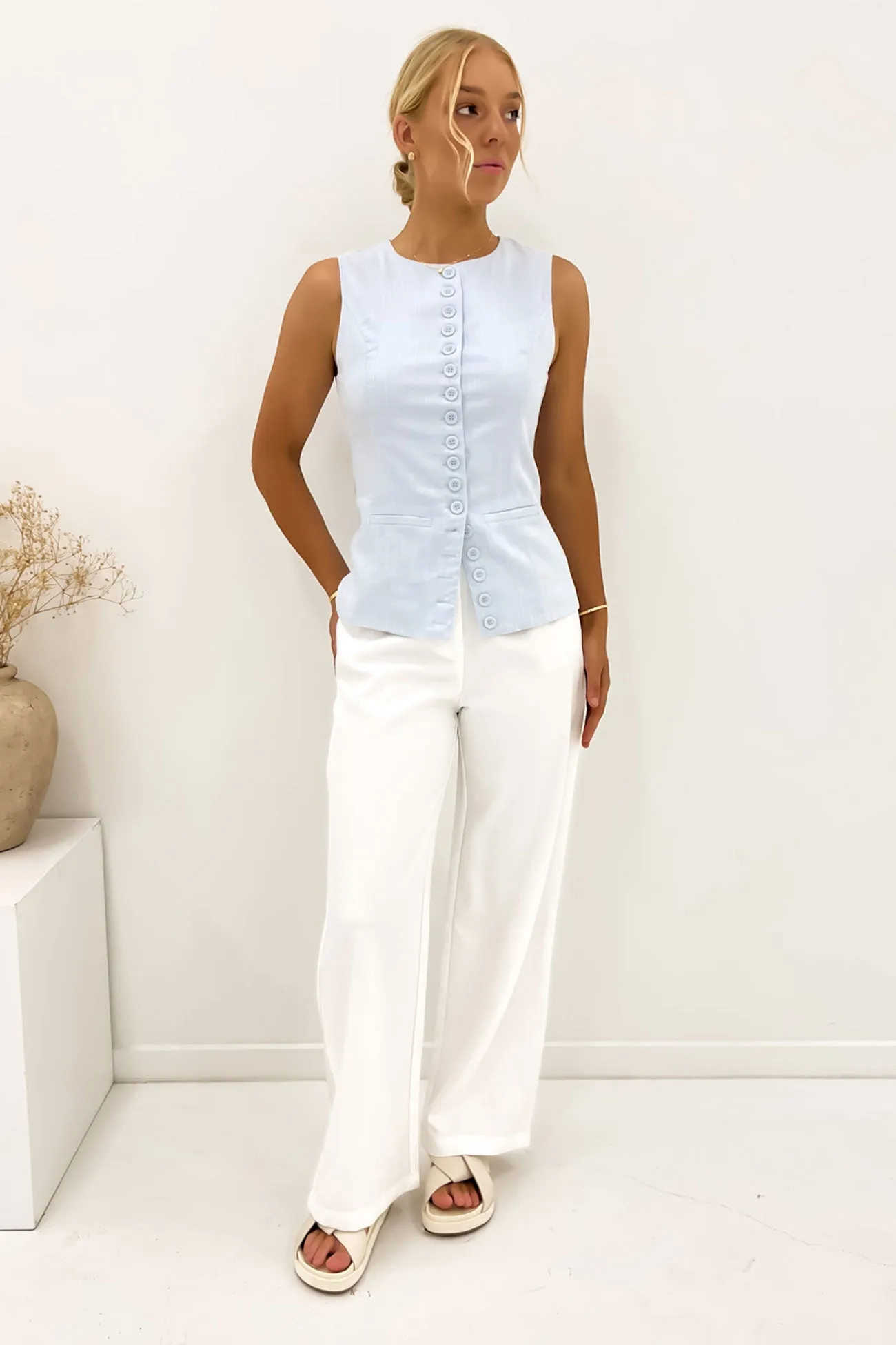 Joyful Mood Dance Light Liam Vest Baby Blue