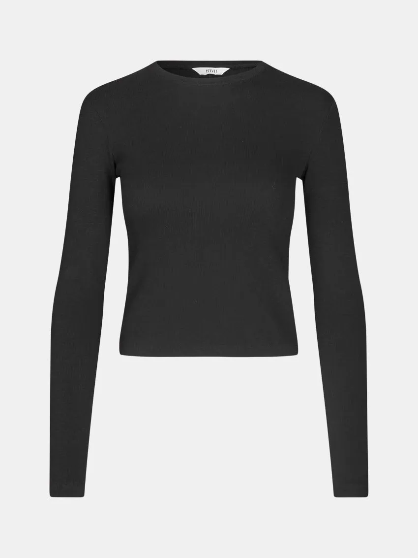 Enally Short Tee L/S Classic Cut Active Layering