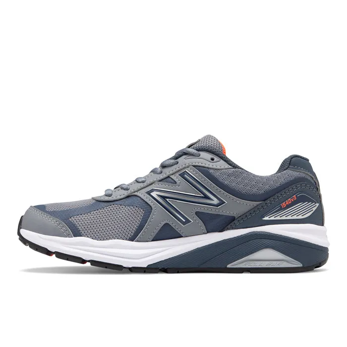 Womens New Balance 1540v3 Gunmetal With Dragonfly grip - enhancing