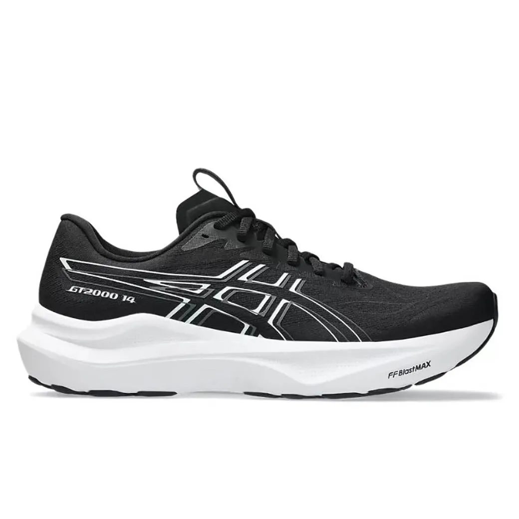 Fall Womens Asics GT-2000 14 Wide in Black/White