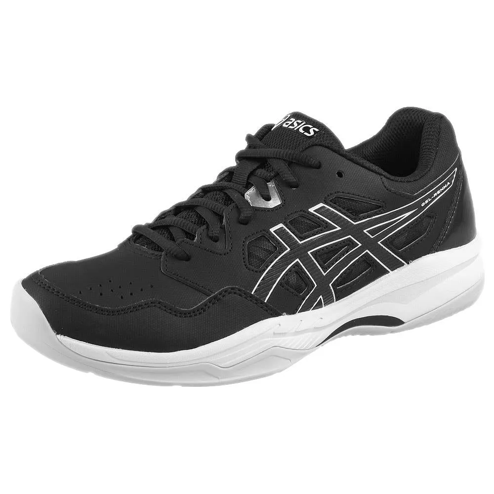 Asics Women's Gel-Renma - Black/White Stretchable Fabric Comfort footbed