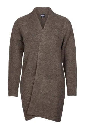 Cardigan - Knitwear | Mocha Black | 7303B1 Leader Fit