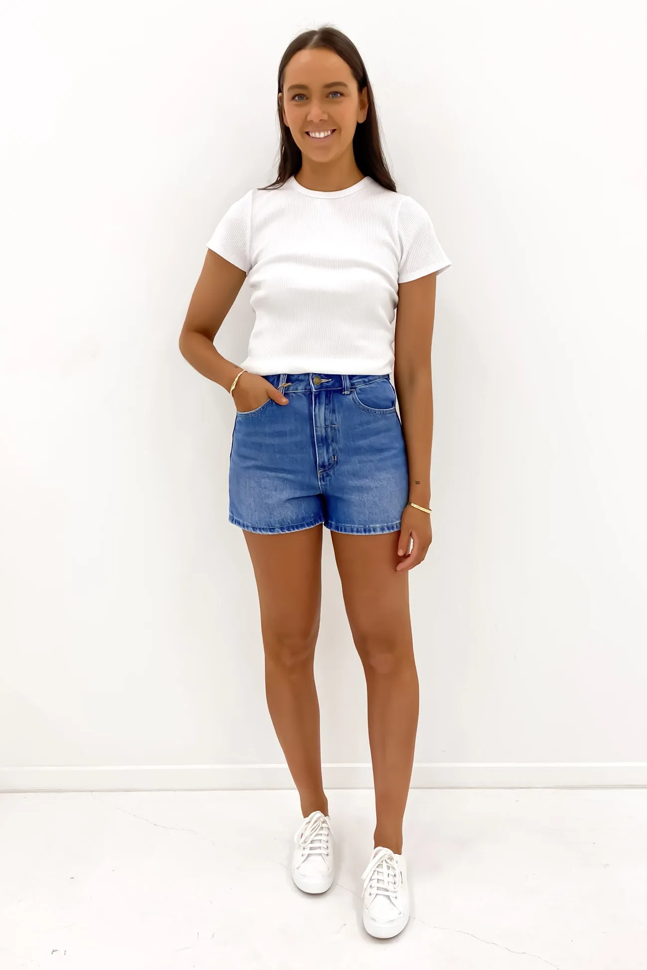 Flexible Fit Wear Erica Short Long Ago Blue