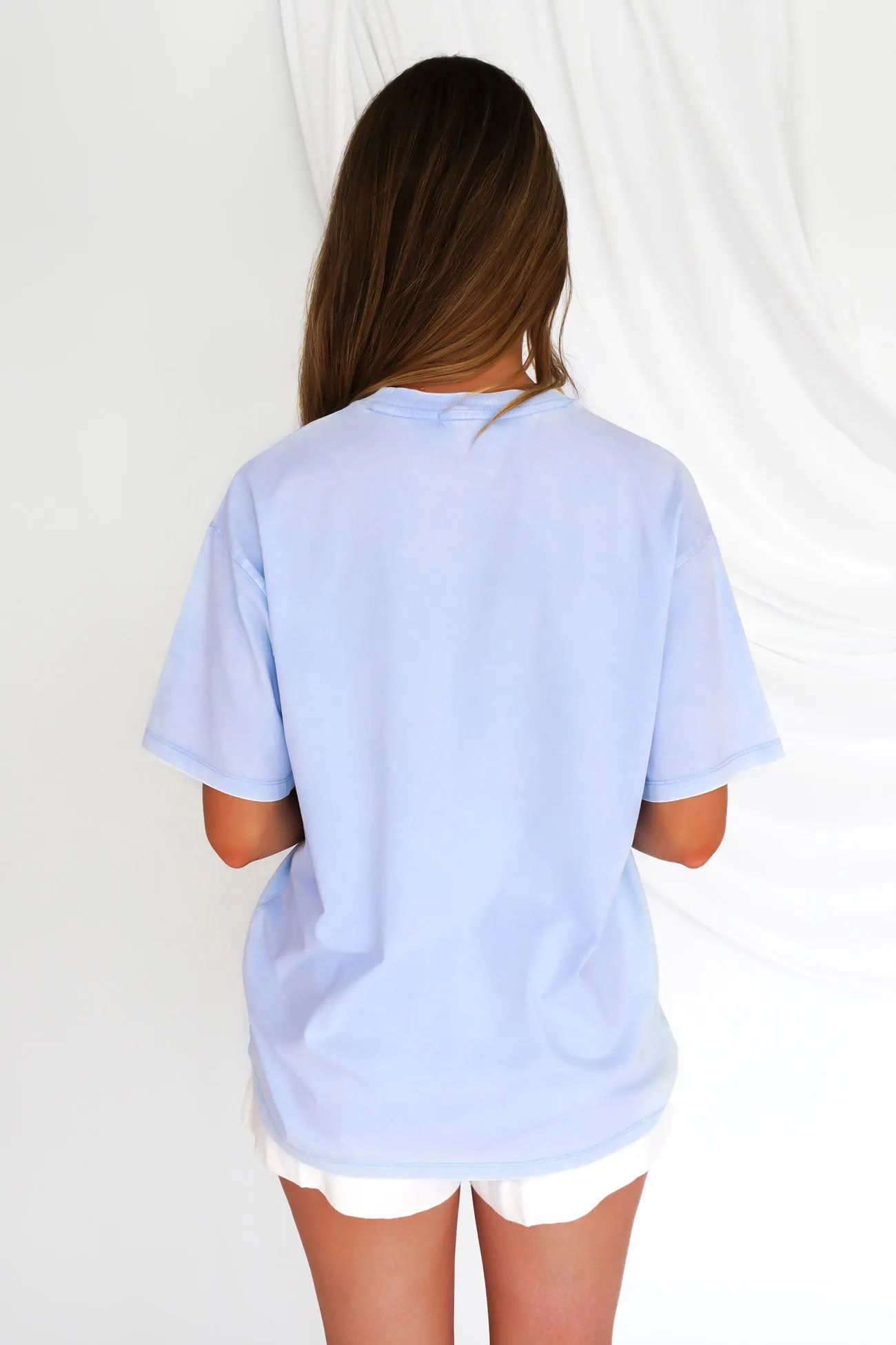 Essential BZ Tee Blue Modern Casual