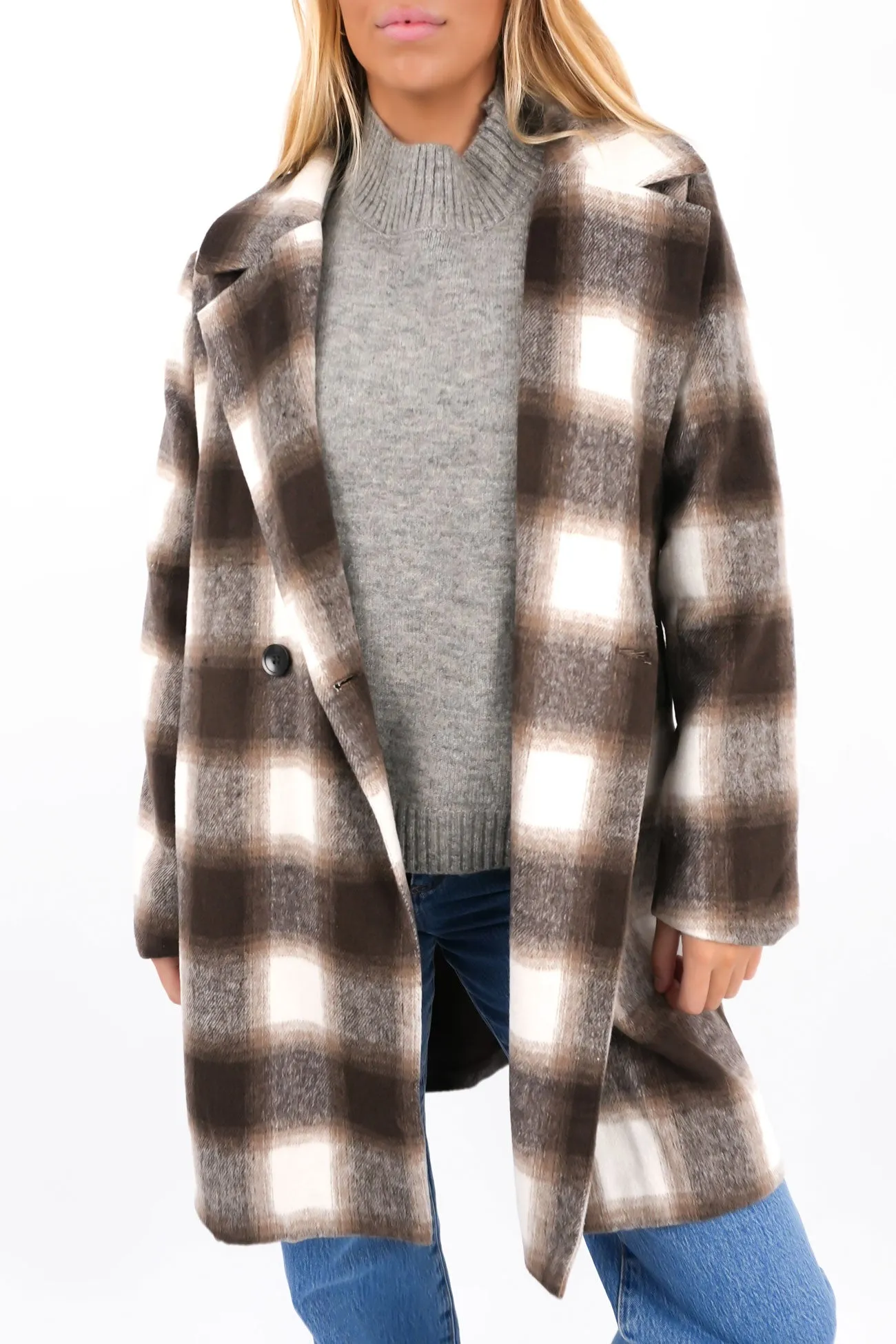 Kobi Coat Brown NonRestrictiveFit Insulated Design