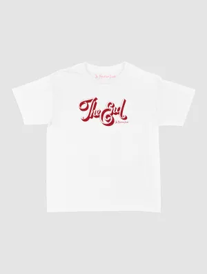 the end baby tee kids' Comfy Look