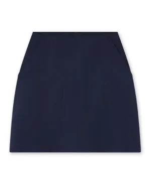 Evie Skort - New Indigo Minimalist Chic