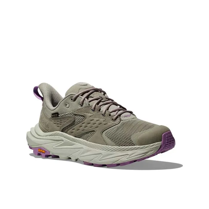 Womens Hoka Anacapa 2 Low GTX Wide in Barley/Celdaton Tint Balanced Fit Ultra Responsive Cushion