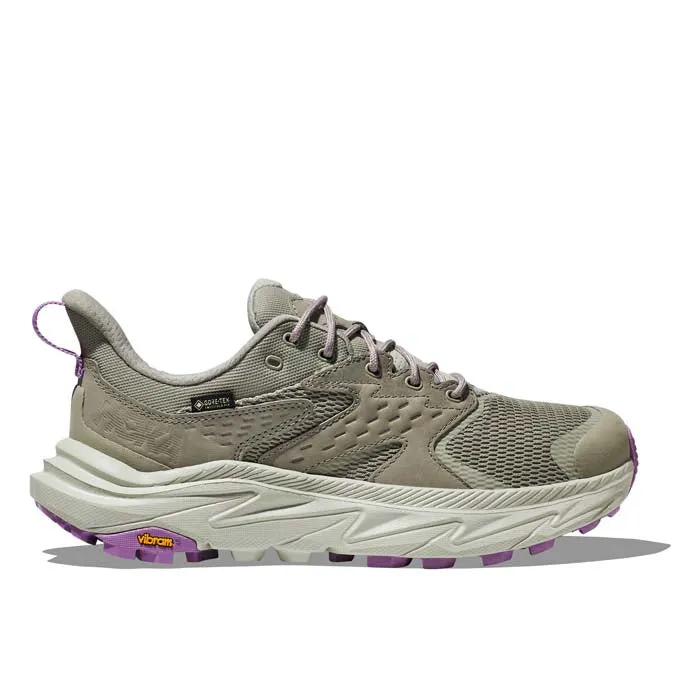 Womens Hoka Anacapa 2 Low GTX Wide in Barley/Celdaton Tint Pressure Dispersing Insole High Quality Material