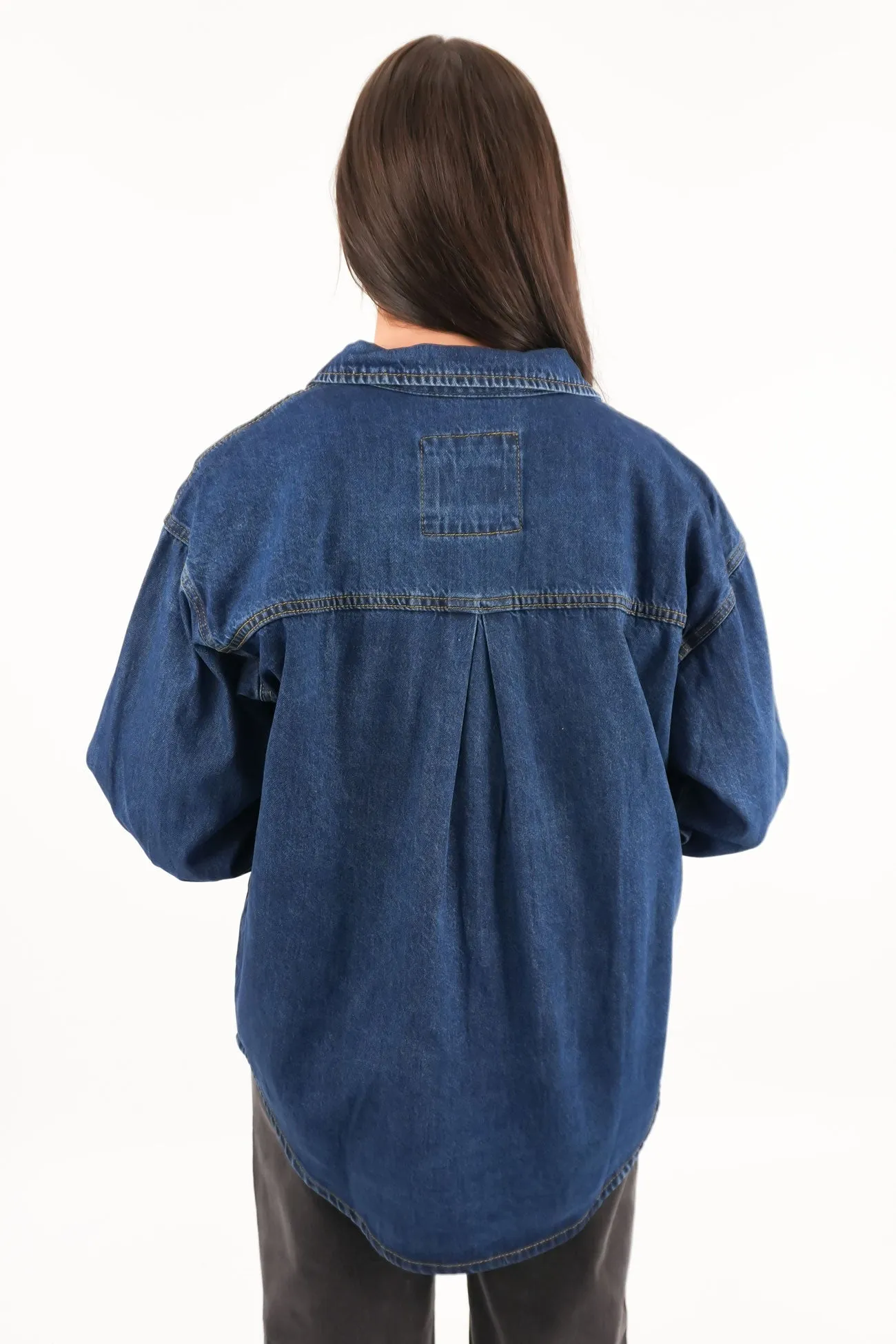 Light Layer Aster Shirt Dark Blue