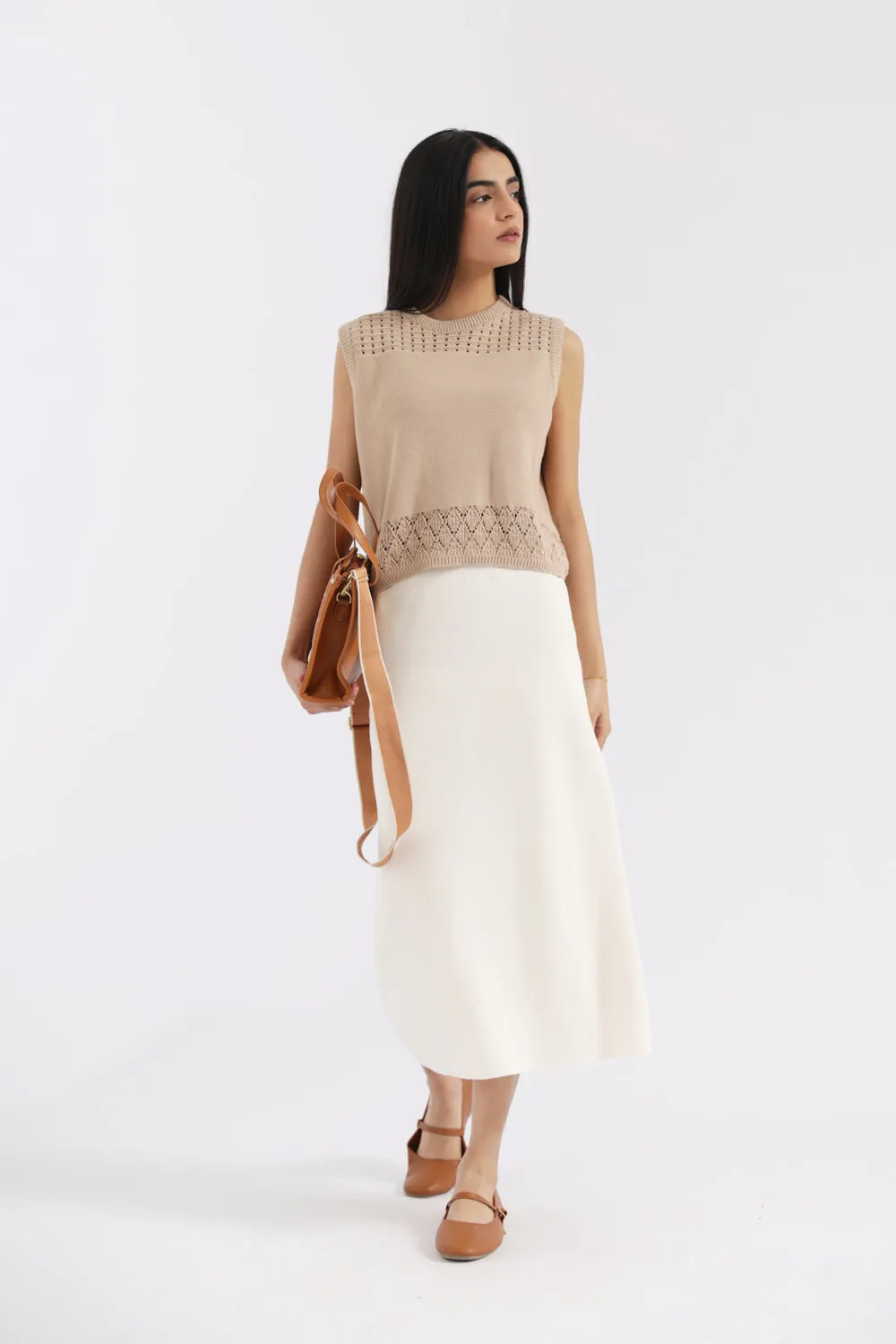 Lightweight Layer Work From Home CROCHET KNIT VEST