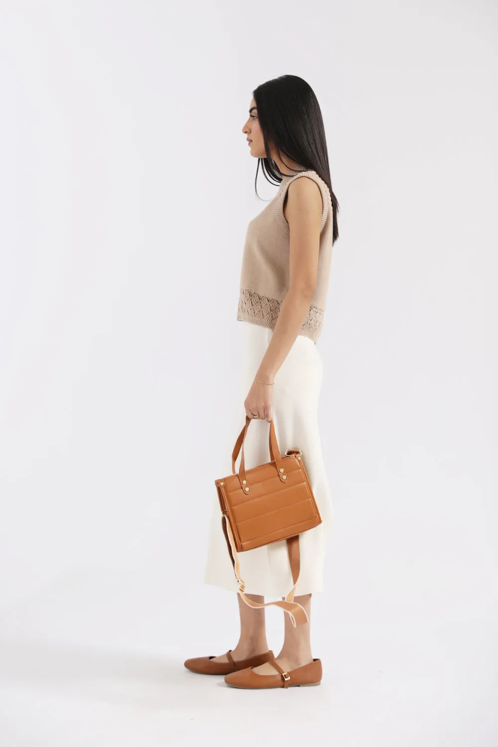 Laidback Mood Ribbed Knit CROCHET KNIT VEST