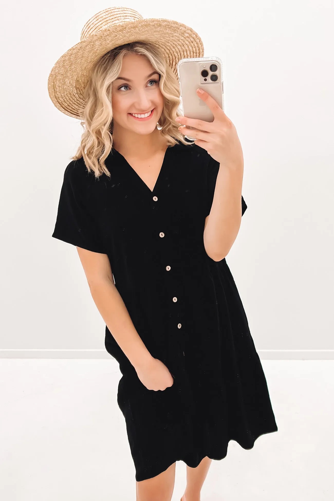 Everyday Look Little Paradise Mini Dress Black