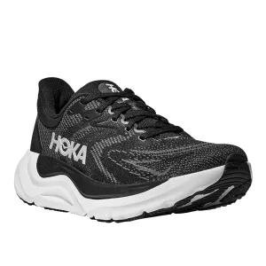 Monolithic Design Womens Hoka Arahi 8 Extra Wide in Black/White