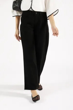 Water-resistant WIDE FIT DENIM