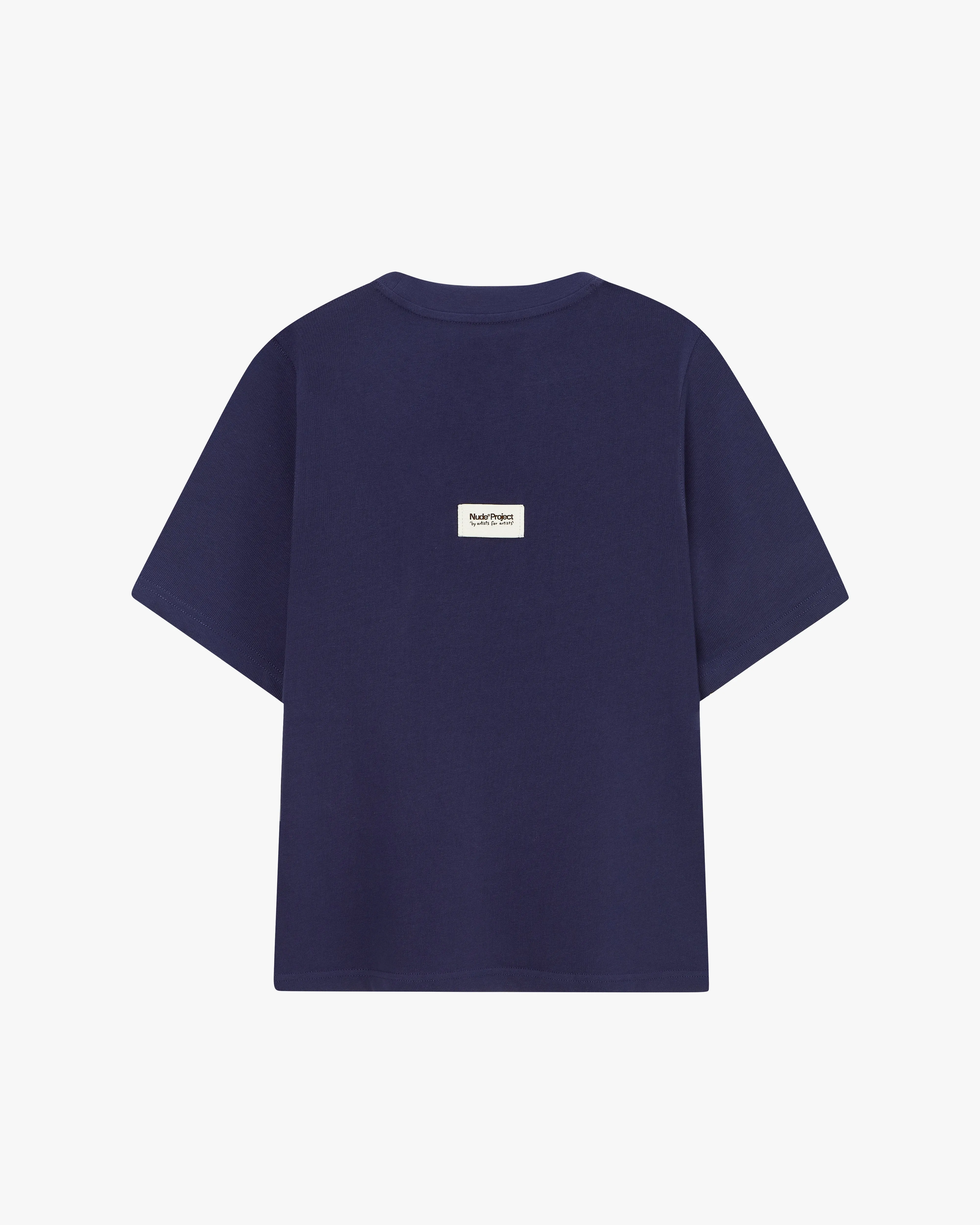 Origins Tee Navy AntimicrobialCoating All-Day Fit