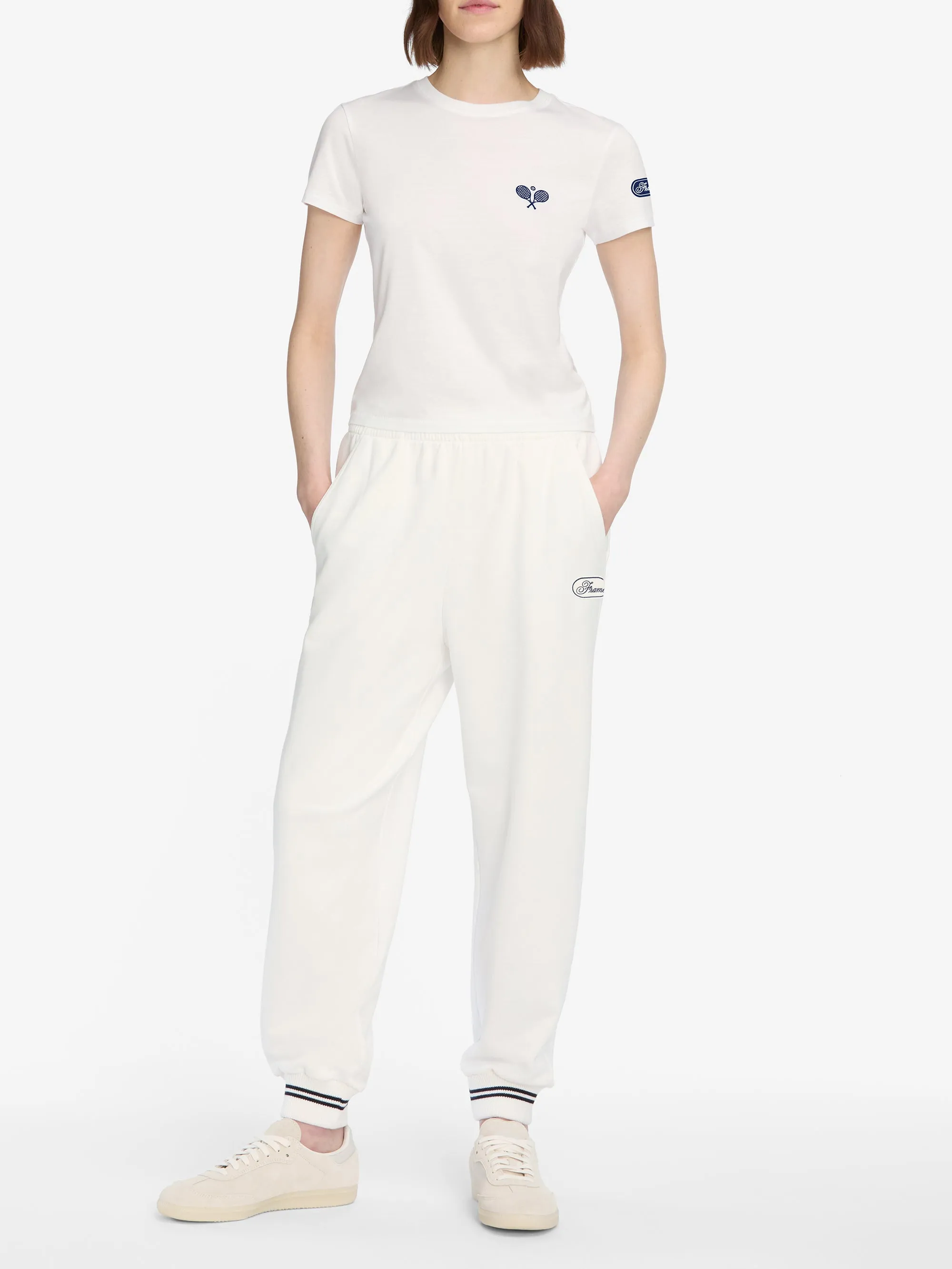 Light Outfit Ultimate Comfort The Tennis Tee -- White
