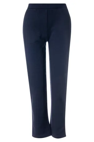 Flattering Cut Simple and Cozy Poly Cotton Fleece Xtra Short Pants | NAVY | 9153BR