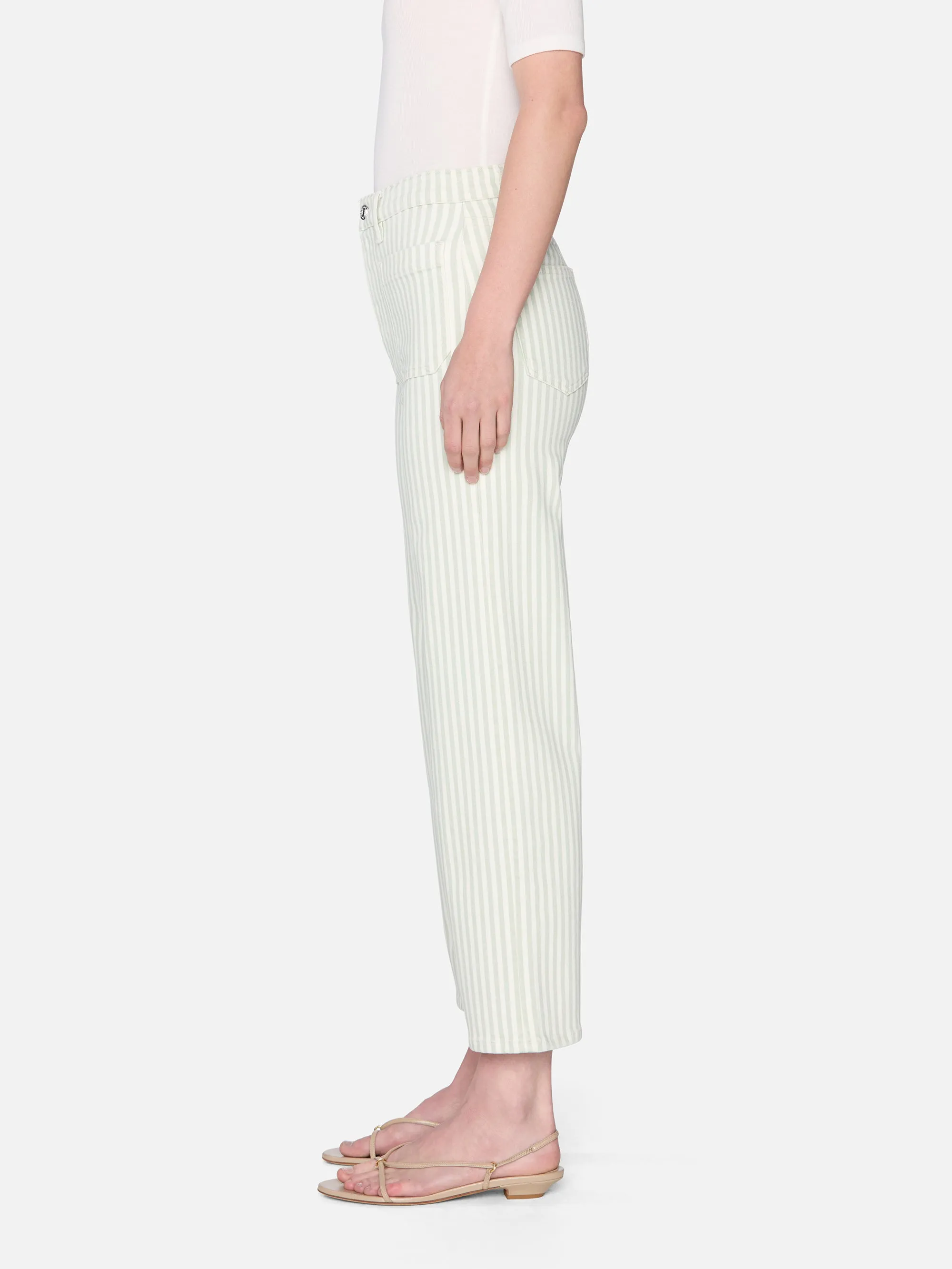The Anchor Pant -- Seamist Stripe Comfortable Movement Comfy Waistband