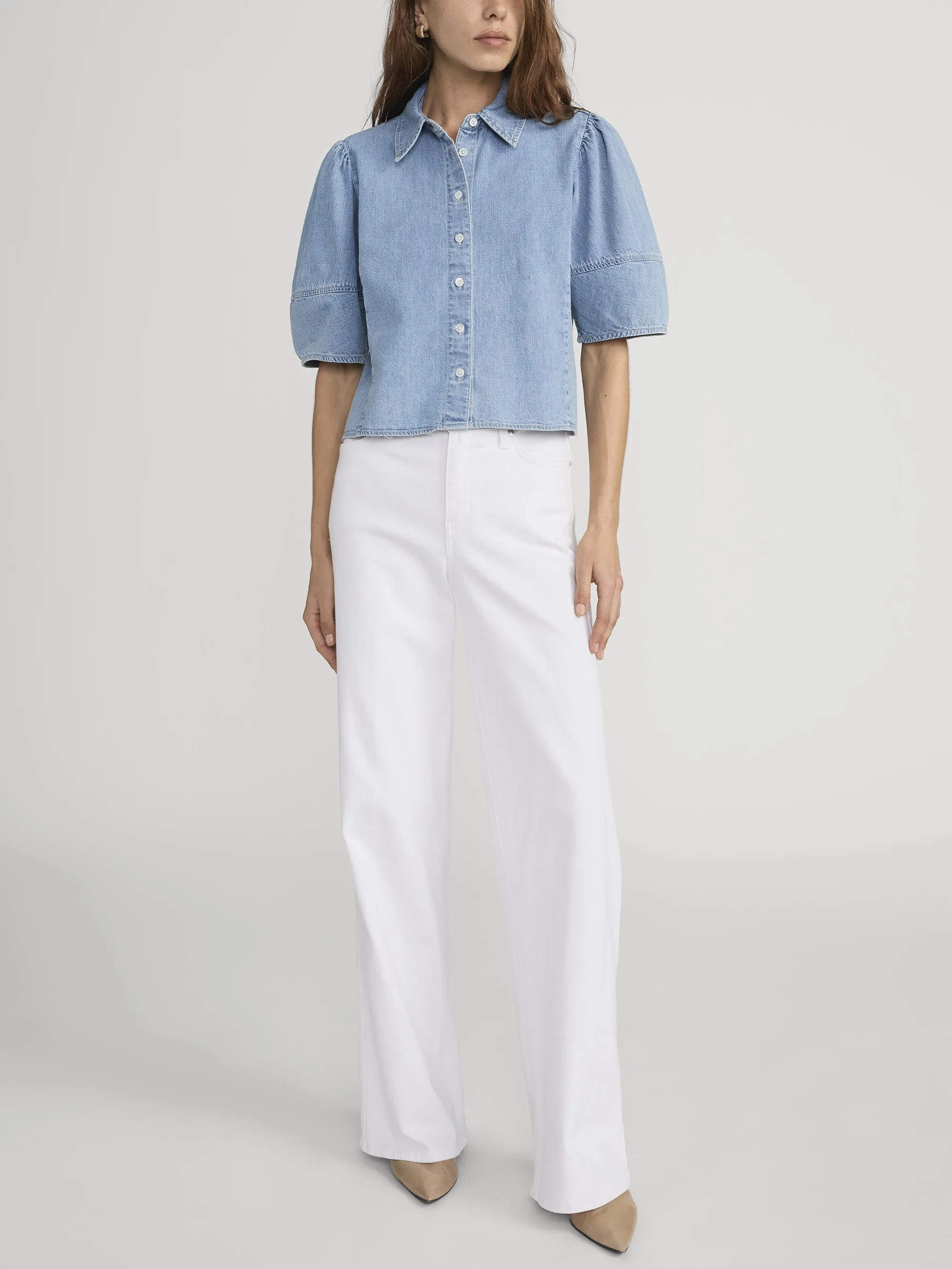 Layer-Friendly Fit The Lantern Blouse -- Aphrodite