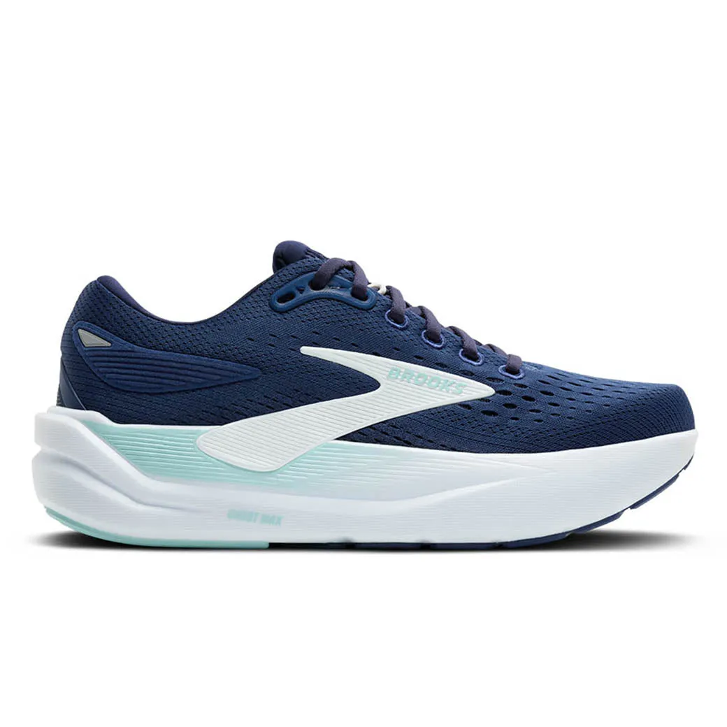 soft - surface running shoes fitness equipment Womens Brooks Running Ghost Max 3 in Navy/Peacoat/Clearwater