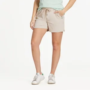 Anti - odor Women's Solid Everyday Short