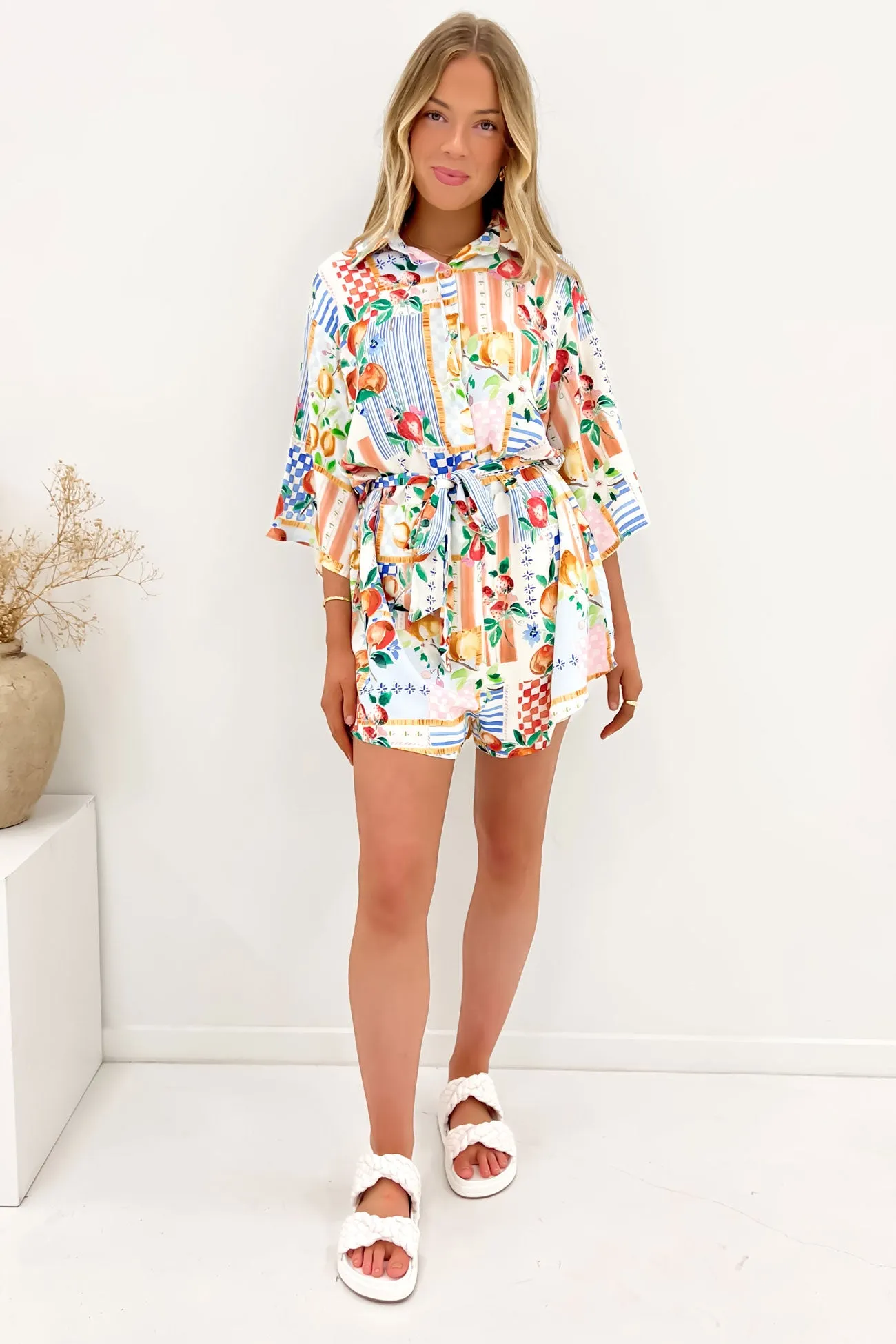 Clean Cut AbrasionResistant Fabric Thorne Playsuit Sunburst