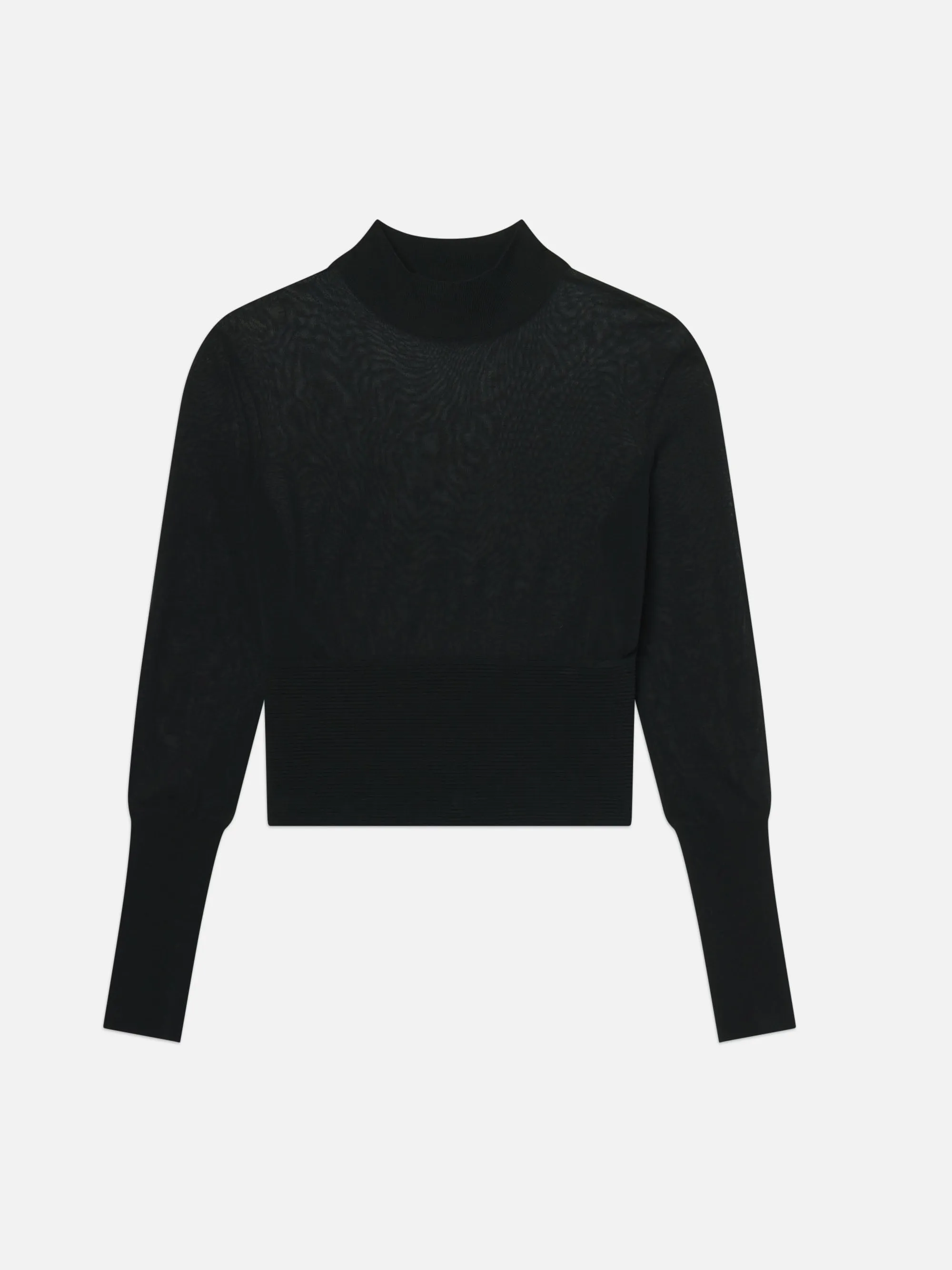 The Sleek Sweater -- Black Indoor style