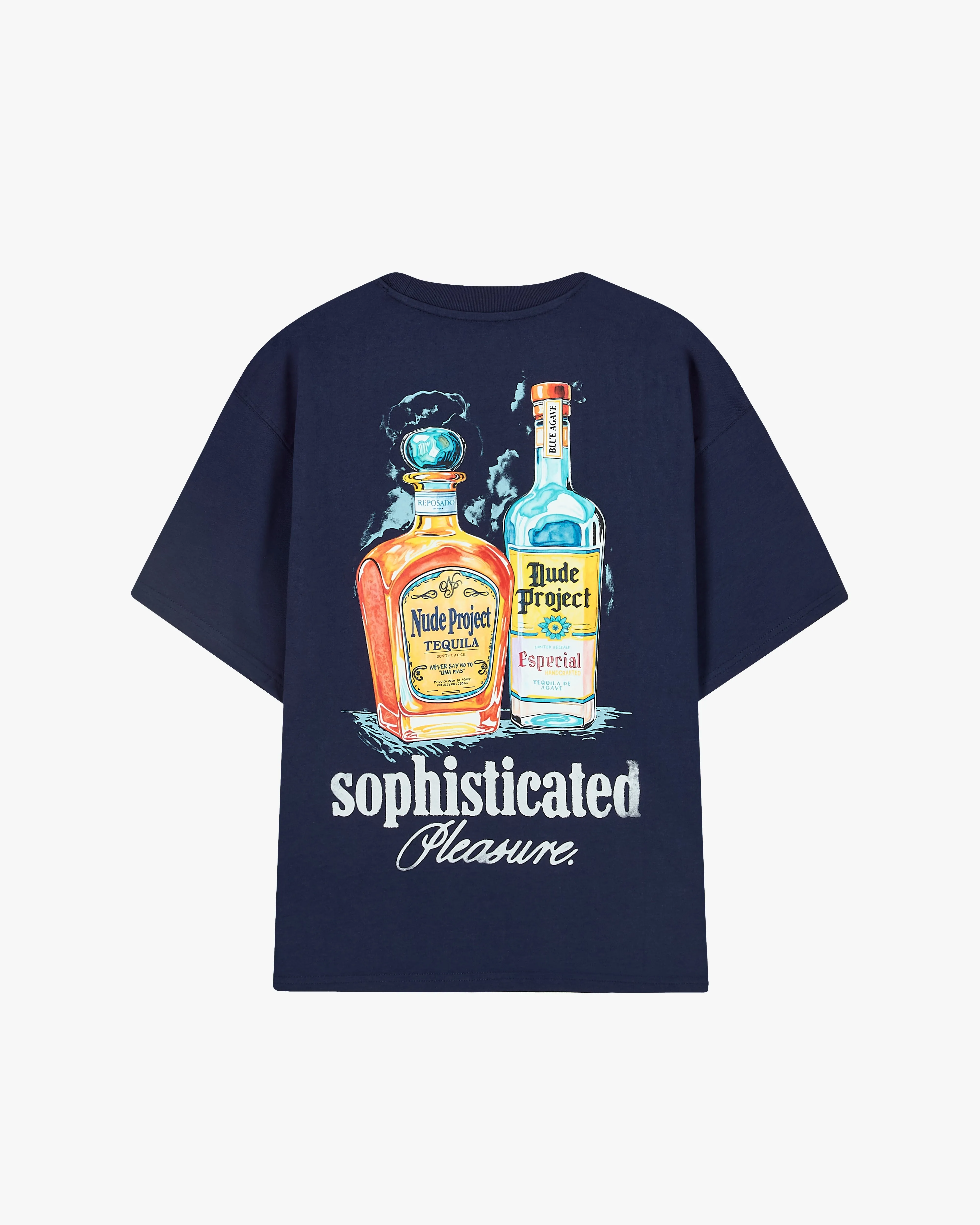 Warm Fit Ethical Mode Pleasures Tee Navy