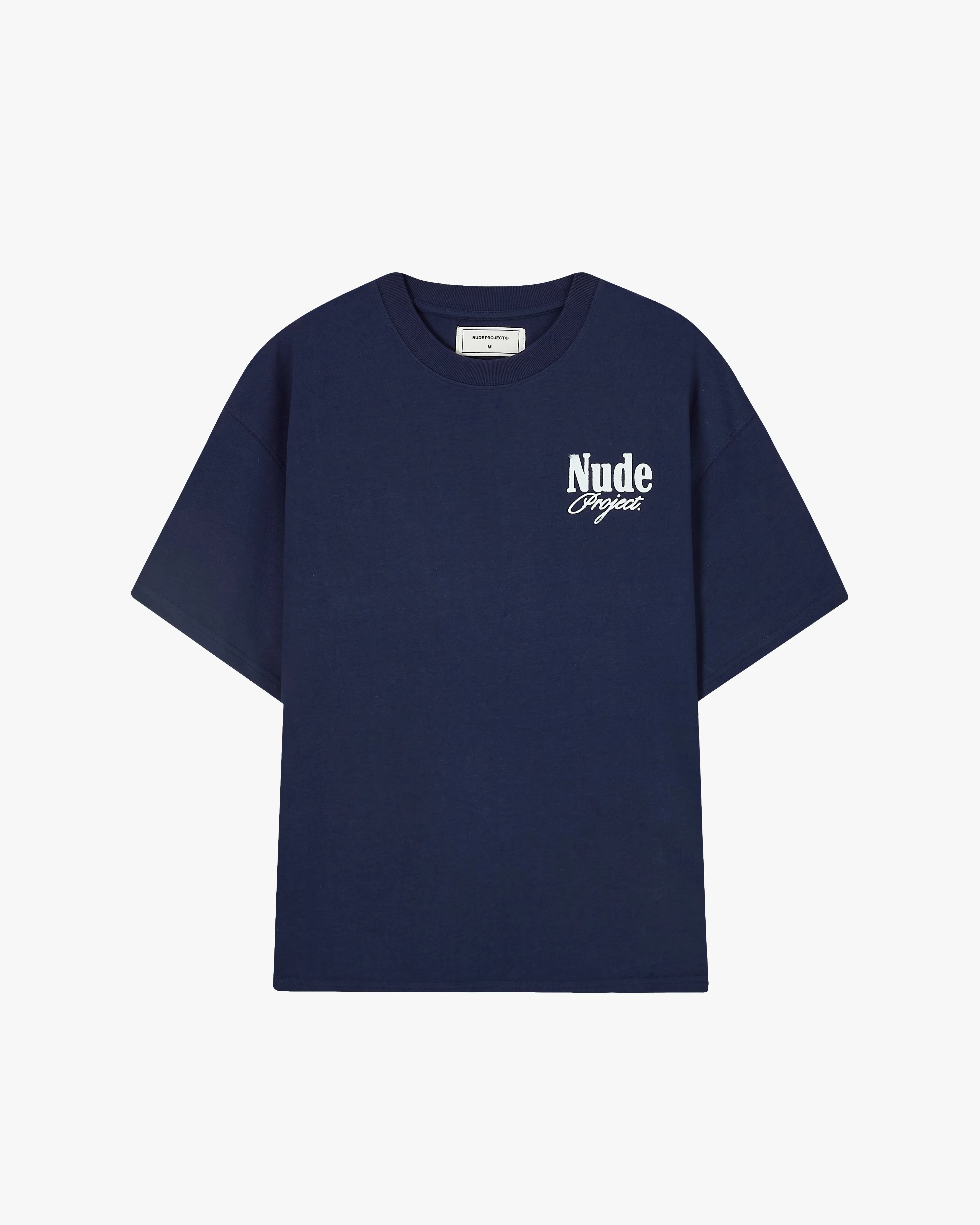 Pleasures Tee Navy Joyful Mood