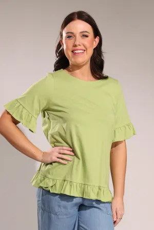 100% Cotton Top | SOFT APPLE | 6007A1 Denim Cool SustainableTextiles