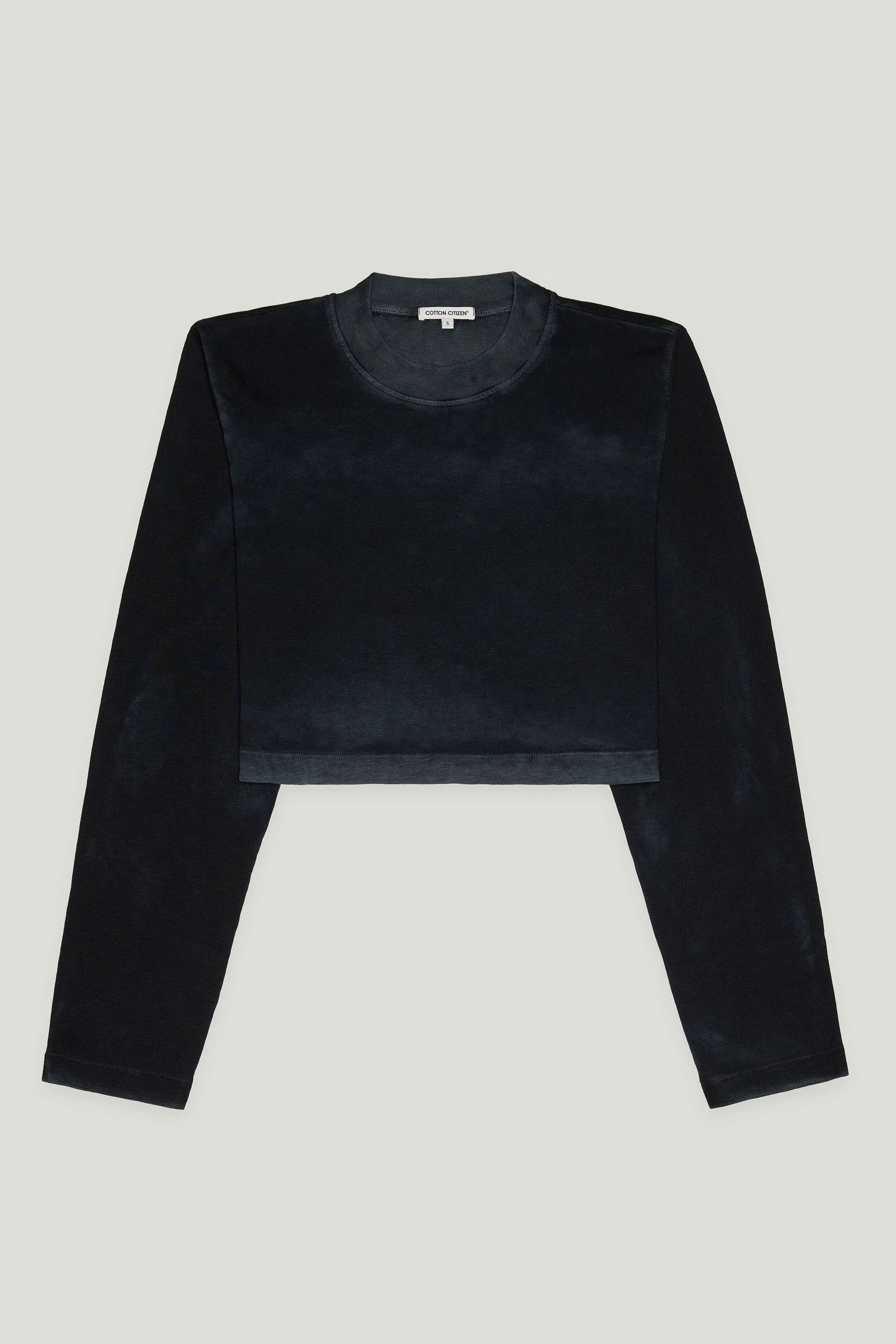 Minimalist purity Collared Tokyo Crop Shirt