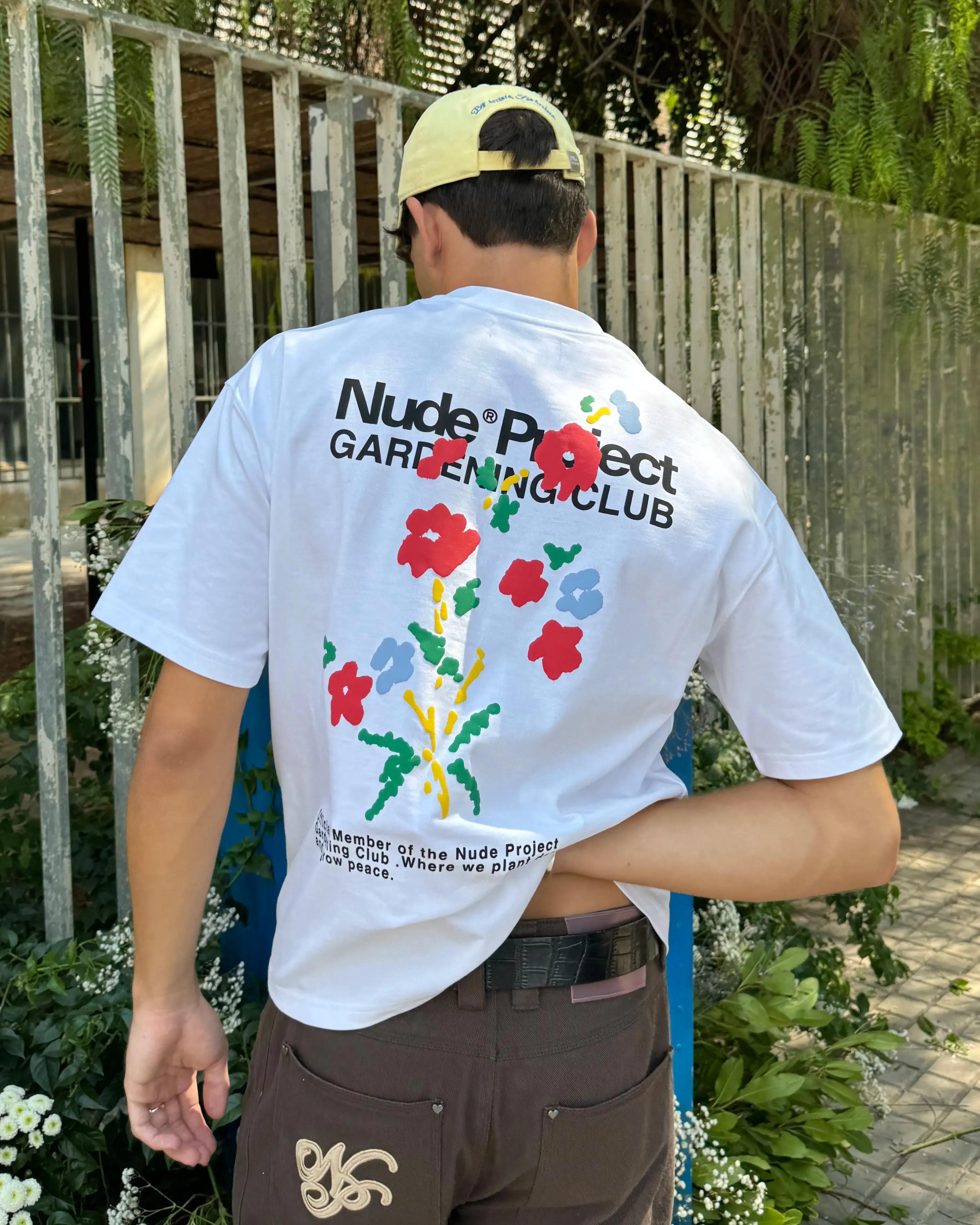 Floreta Tee White Office Glam