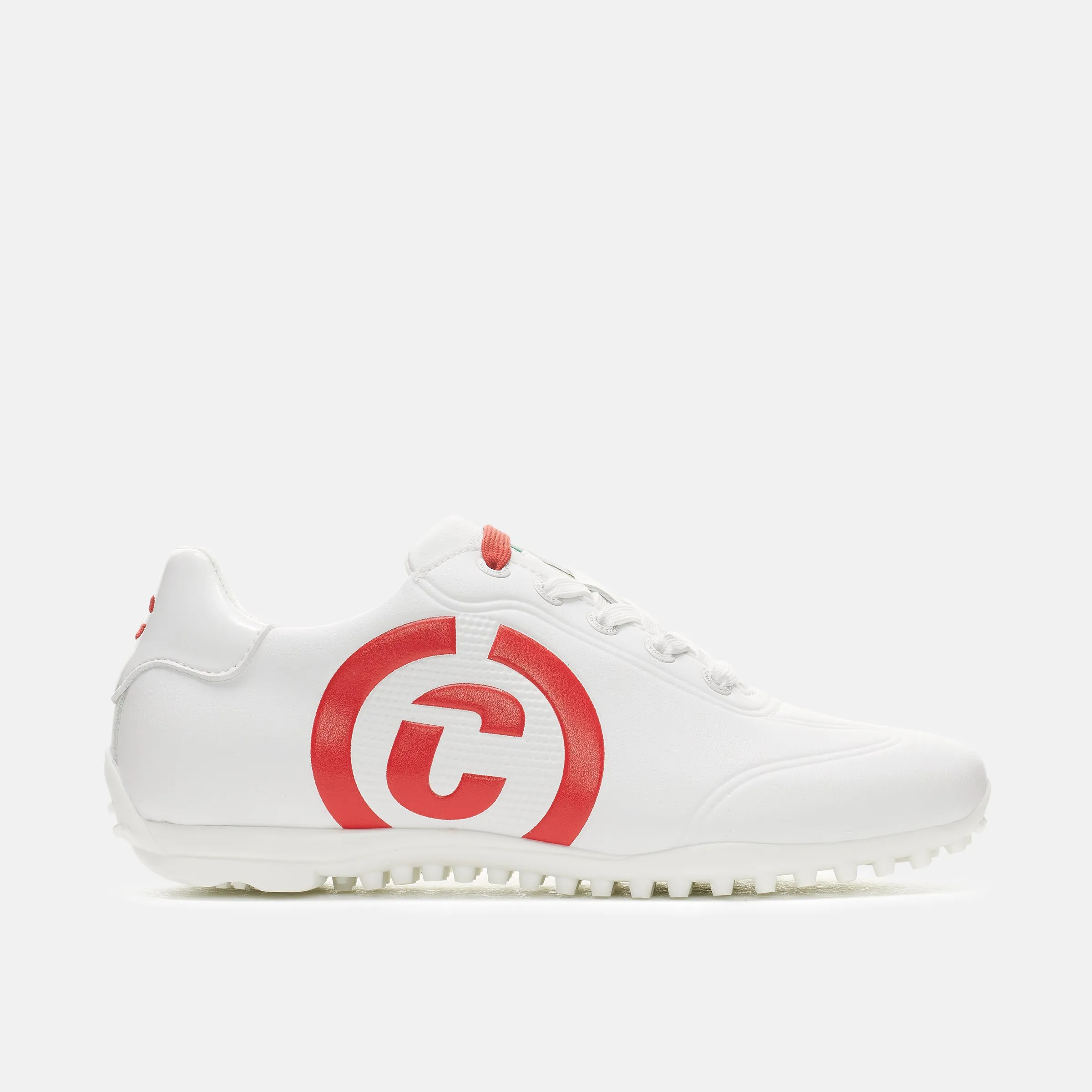 Queenscup - White/Red All-day Comfort CushionedSole