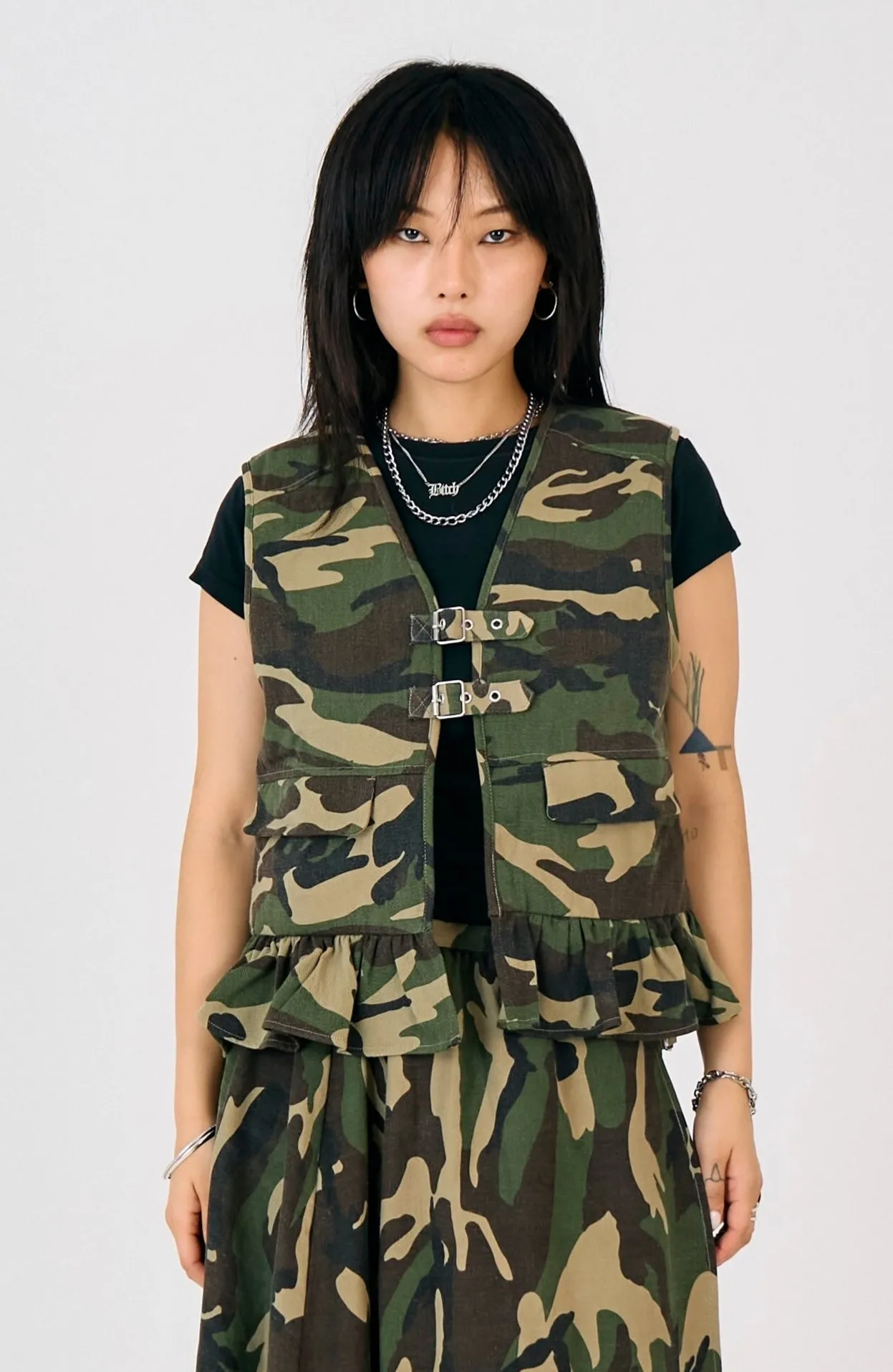 Chill Day Layer Force Camo Hardware Vest