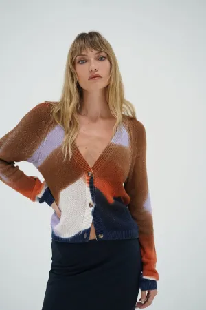 Hendrix Cardigan - Horseshoe Bend Slub Texture