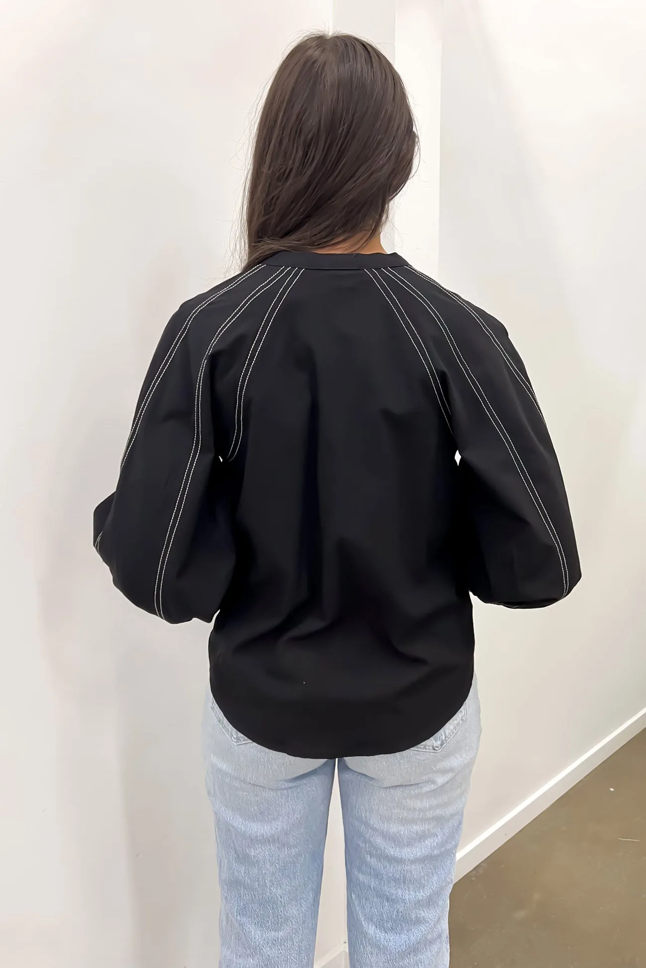 SlipResistantWaistband HeavyDuty Zipper Rylah Top Black