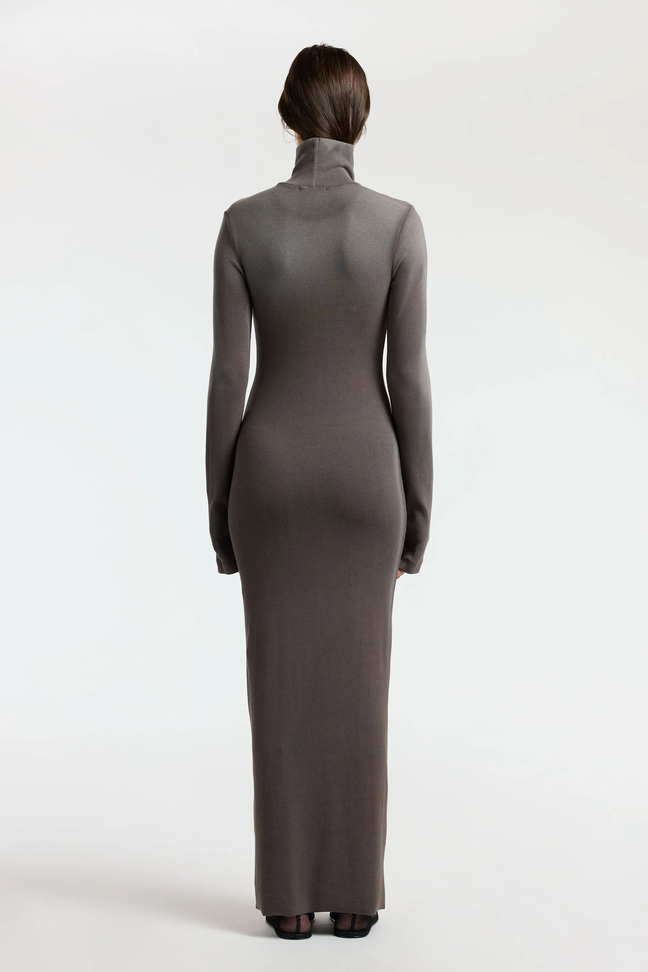 Limited-Edition Formal Outfit Verona Turtleneck Maxi Dress