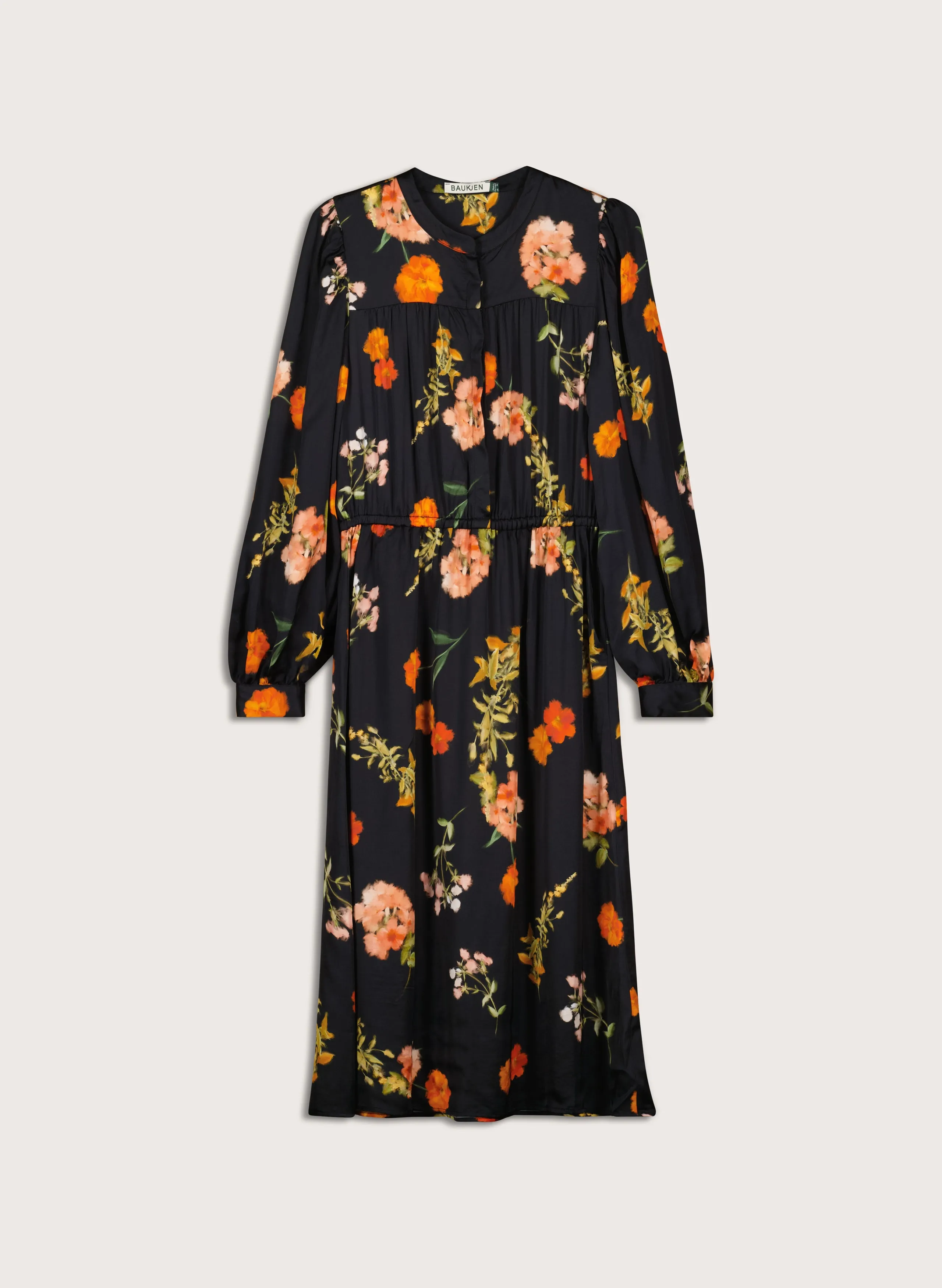 Fashion Mix Cemile Printed?Midi Dress